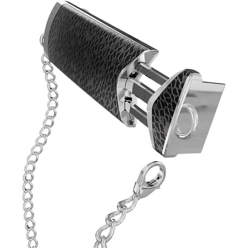 Levelo Lana Crossbody Chain Back clip holder 1 Mascom International.webp